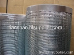 Galvanized water well screen