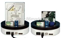 2.5"/3.5"USB 2.0/eSATA SATA HDD Docking w/Card Reader& Hub