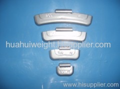 Lead Clip on Wheel Weights for bus