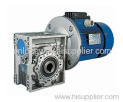 ac motor with worm gear