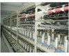 Matellic yarn covering machine