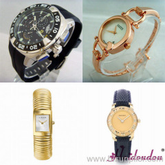 Tiffany Atlas Round Quartz Watch, 18K Gold Plated