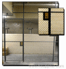 Wire mesh partitions