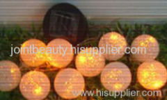 solar lawn light ball