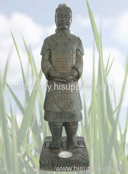 Terra-Cotta Warriors solar resin light