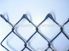 chain link iron fence