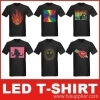 el t-shirt , el panel. el light t-shirt, led t-shirt, led sound activate t-shirt