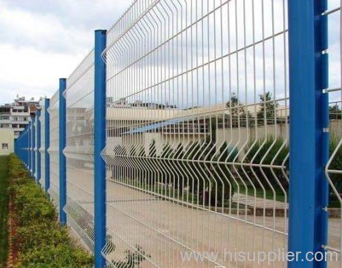 double ring welded wire fences