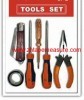 Combination Tool Set with Electrical Knife, Power Tester, Long Nose Pliers and Screwdriver