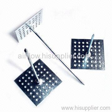 Self-adhesive Insulation Pin with Galvanized Steel Surface