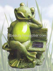 frog solar lights