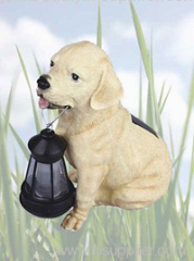 dog solar light