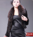 Knitted Mink Fur Coat