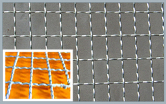 corrrugated iron wire mesh