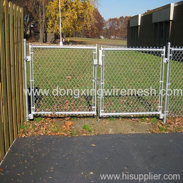 galvanized chain link fencing