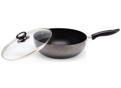 28cm carbon steel woks