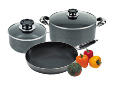 10-Piece Aluminum Casting Cookware Set