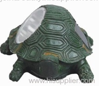 turtle solar garden light