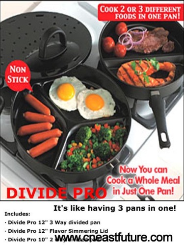 Non stick Divide Pro Pan Sets