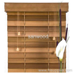 wooden blind