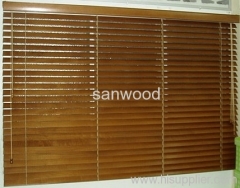 wooden blind