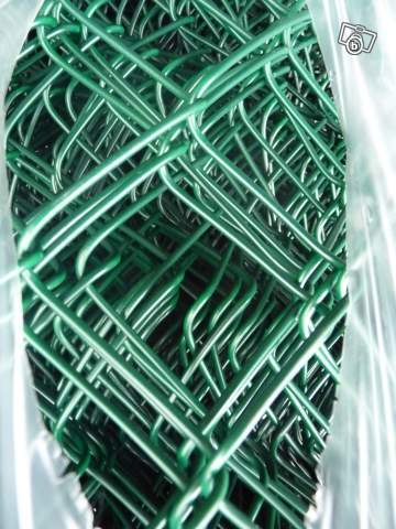 Green PVC Coated Chain Link Fences