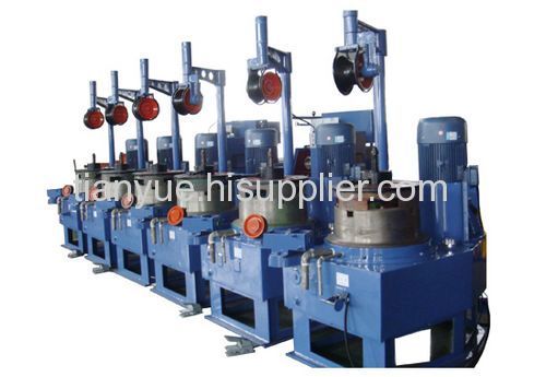 wire drawing machine with 5 drums