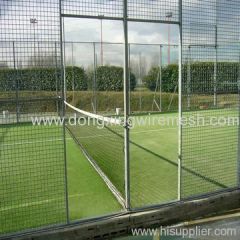 sports crimped wire mesh fence
