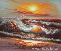 seascape oil painting