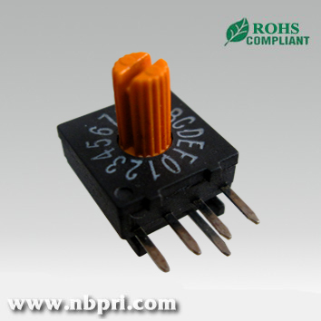 Right-angle Rotary type DIP switch