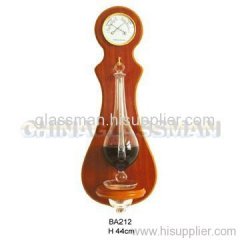 Glass barometer