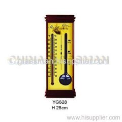 Glass barometer