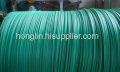 PVC coated mild steel wires