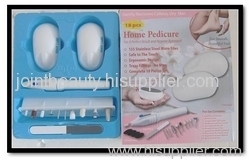 18pcs home pedicure