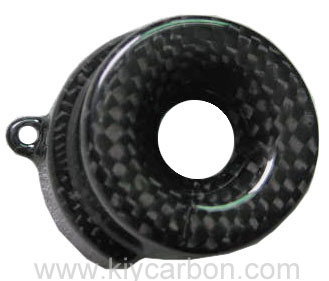 Aprilia carbon fiber ignition lock cover