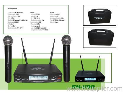 UHF wireless microphone