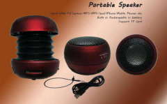 Mini speaker with TF card