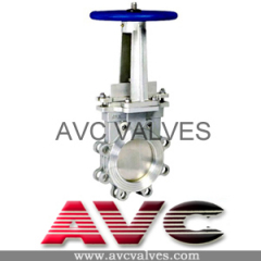 AVC Lug Wafer Knife Gate Valve