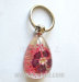 Flower Amber Key Chains