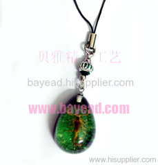 Insect Amber Cellphone chain
