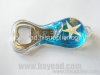 Real Starfish inside Bottle Opener For Pormotion Gift, souvenir, novelties