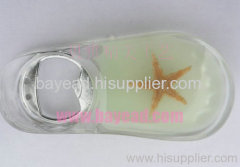 Real Starfish inside Bottle Opener For Pormotion Gift