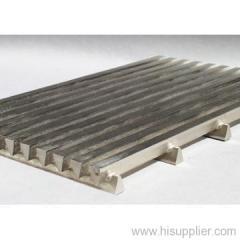 Wedge wire screen panels