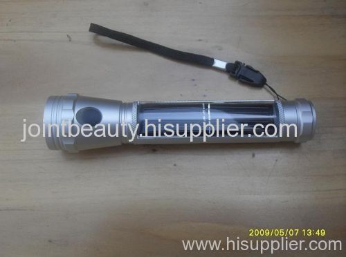 travel Solar flashlight