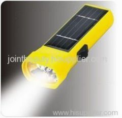 Solar flashlight
