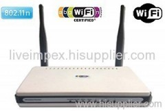 300Mbps 2T2R Ralink 3052 IEEE 802.11 b/g /N Wireless WLAN DSL Cable Broadband 4 Port Router