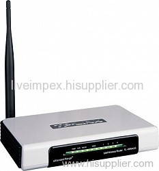 54Mbps Wireless WiFi eXtended Range 4 Port Cable Router 802.11g