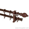 wood curtain pole