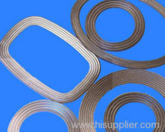 Corrugated metal gasket