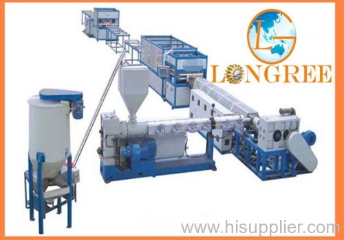 XPS plate extrusion line